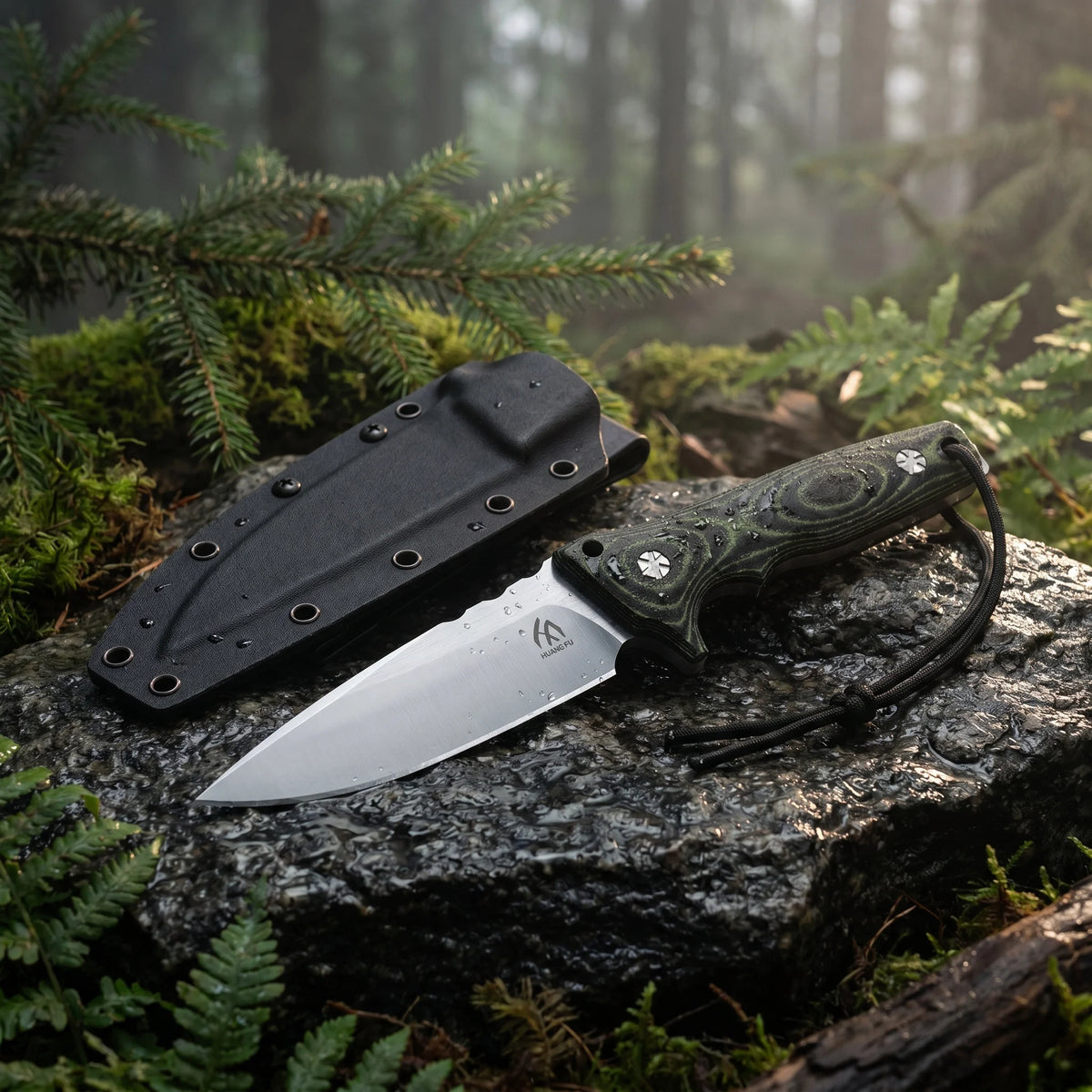 High quality steel material fixed blade, outdoor knife, suitable for outdoor activities, hiking, practical hand tools, small knives,