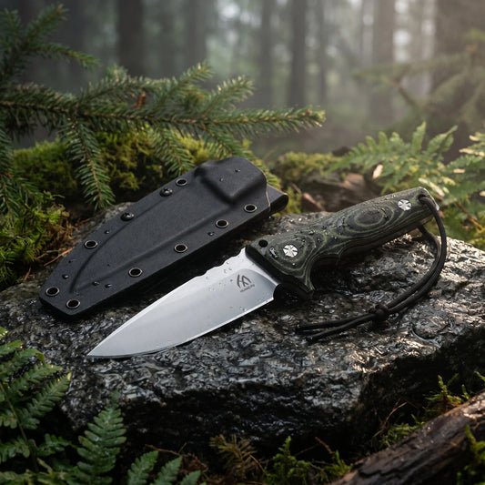 High quality steel material fixed blade, outdoor knife, suitable for outdoor activities, hiking, practical hand tools, small knives,