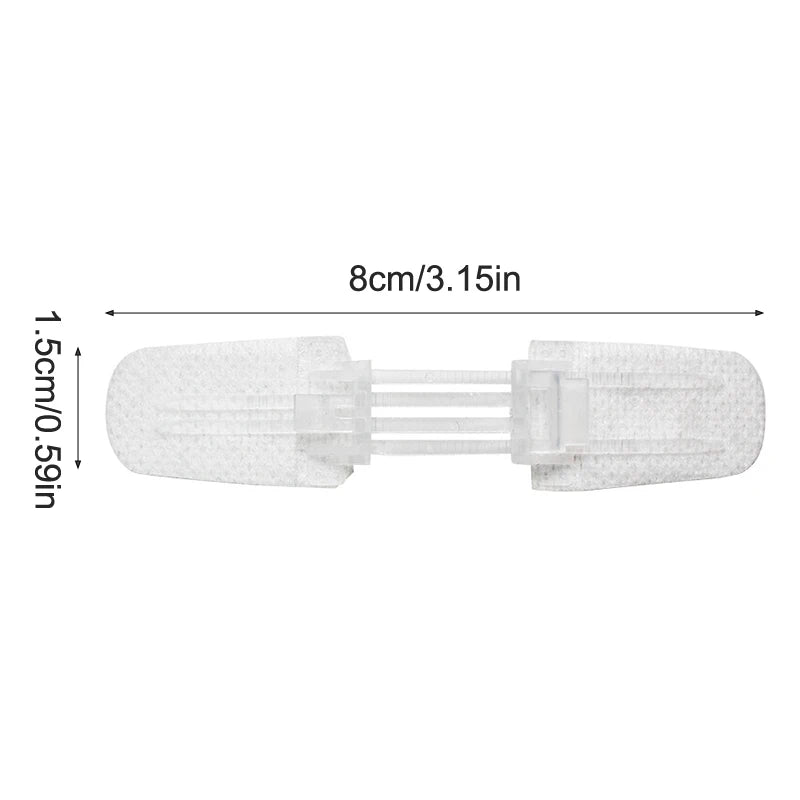 Zipper Band Aid Painless Wound Closure Patch Suture Free Waterproof Bandage First Aid Supplies for Camping and Hiking