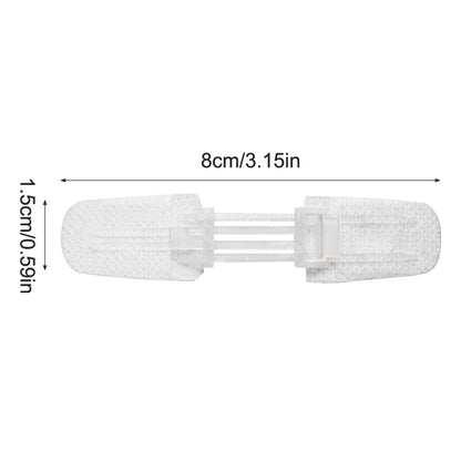 Zipper Band Aid Painless Wound Closure Patch Suture Free Waterproof Bandage First Aid Supplies for Camping and Hiking