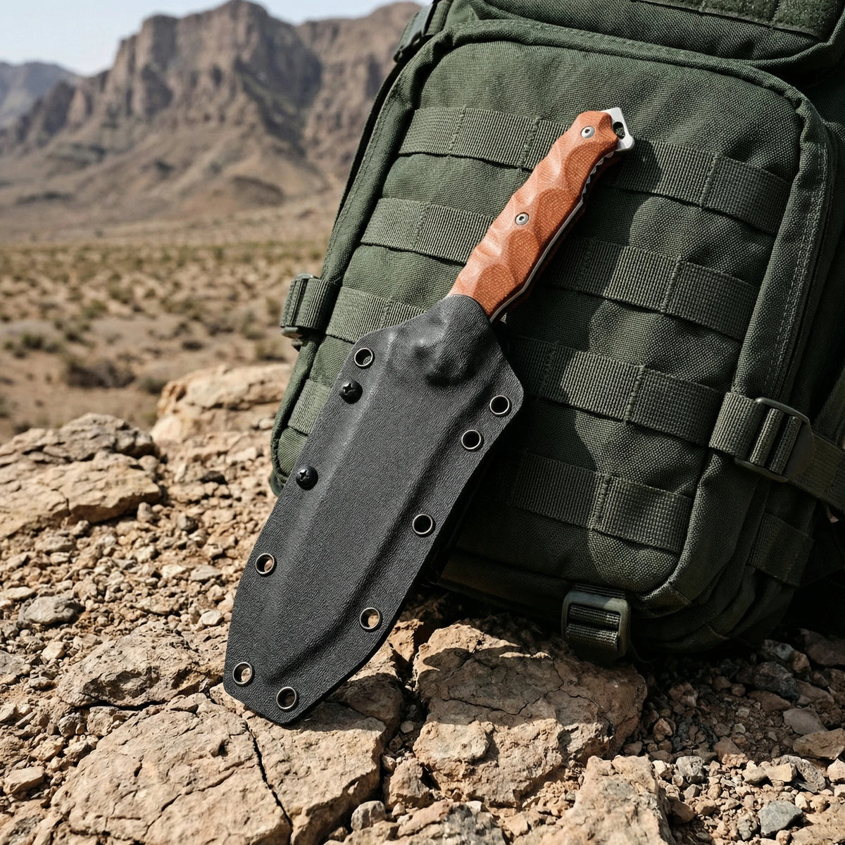 High Quality Steel Fixed Blade Outdoor Knife Emergency Portable Camping Tool Small Size Gifts for Men
