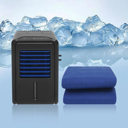 Double-Person Cold Water Mattress, Cooling Bed Mattress with Air-Water Circulation & Remote Control for Night Sweats