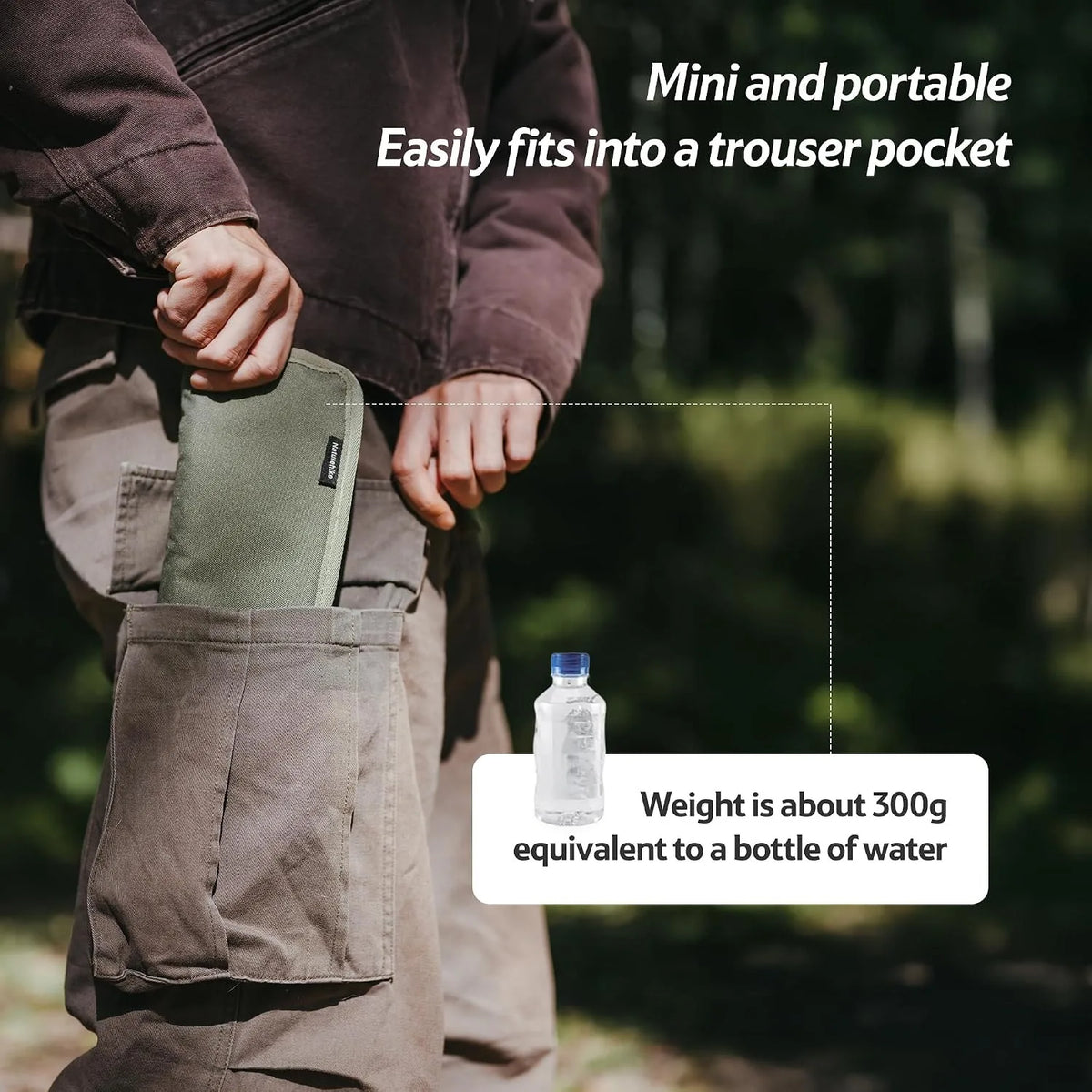 Naturehike Portable Folding Stool – Lightweight Collapsible Outdoor Seat for Travel, Fishing, Camping & Picnics